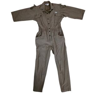Vintage Dreams 3/4 Sleeve Jumpsuit- Small